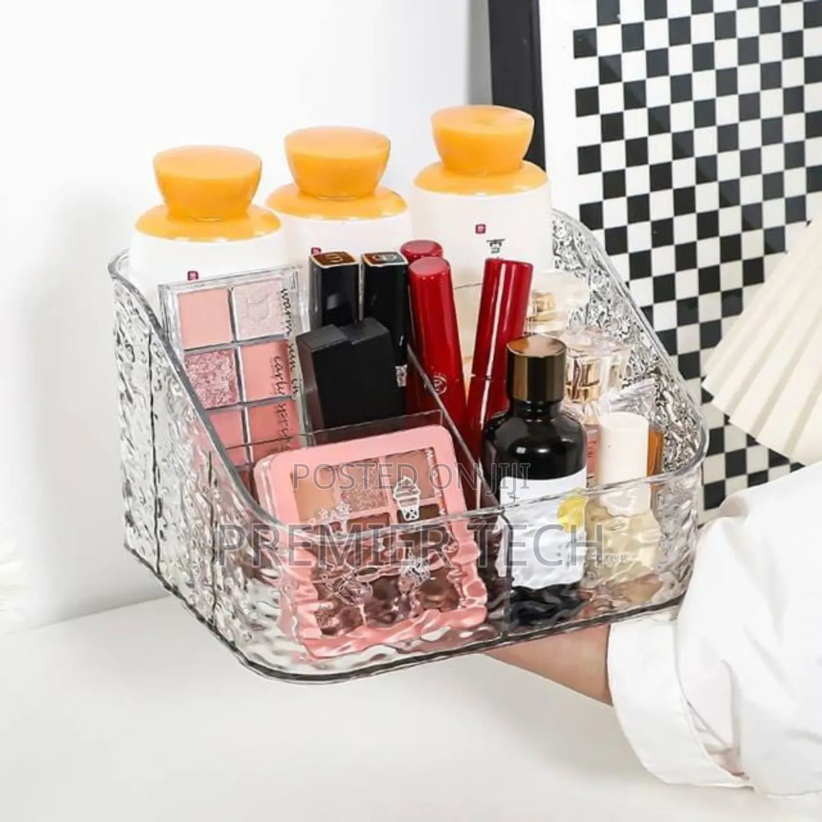 *5 Slot Acrylic Makeup and Beauty Accessories Organizer