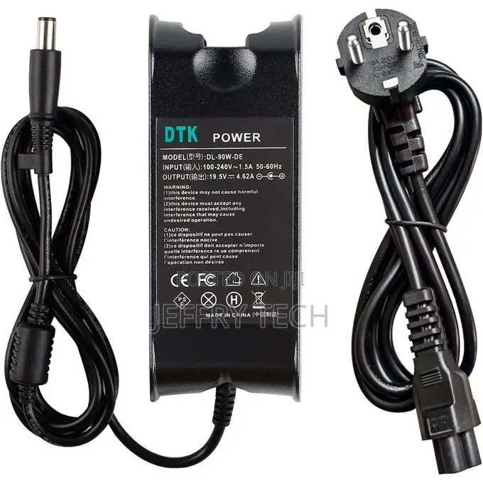 Dell Laptop Charger for Dell Micro 19.5v 4.62a 90w Connector: 7.4 X 5.