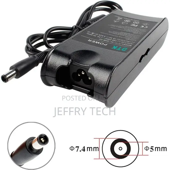 Dell Laptop Charger for Dell Micro 19.5v 4.62a 90w Connector: 7.4 X 5.