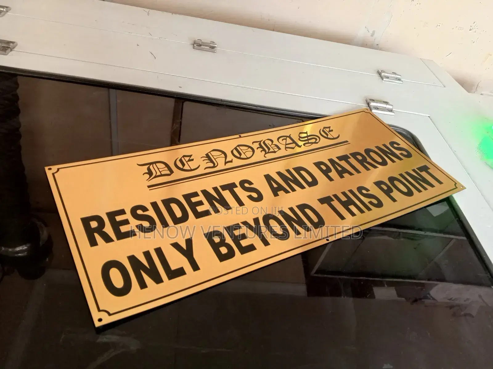 Engraving Sheet for Outdoor or Indoor Signs