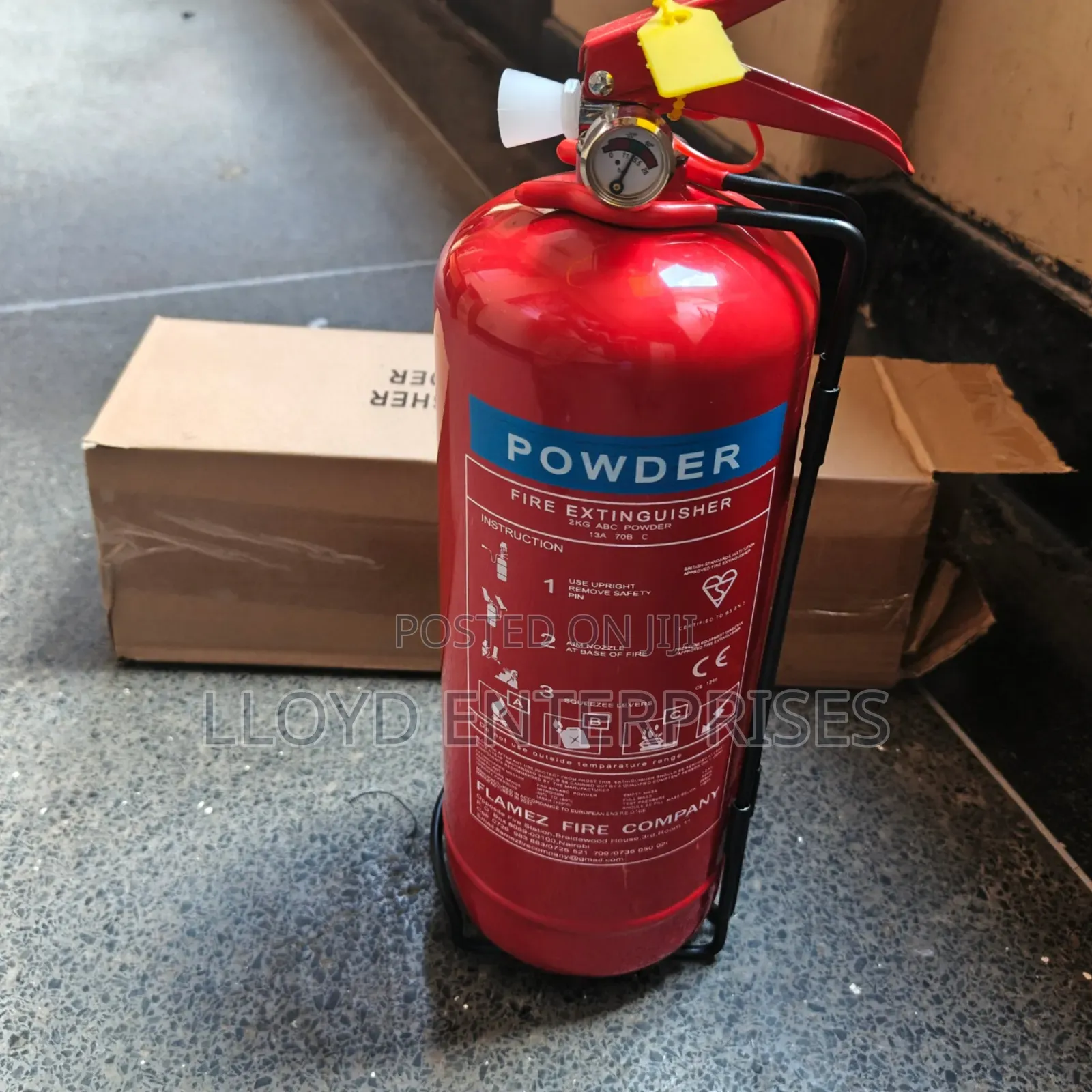 1kg Dry Powder Fire Extinguisher