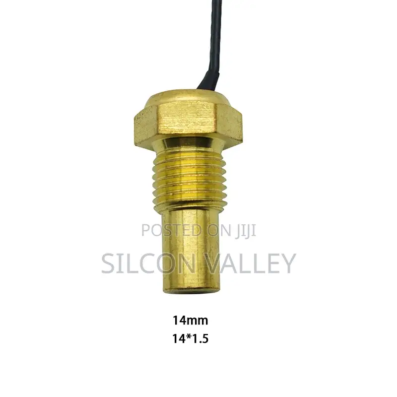 12v 24v Digital Water Temperature Gauge + Volt Sensor 1/8npt