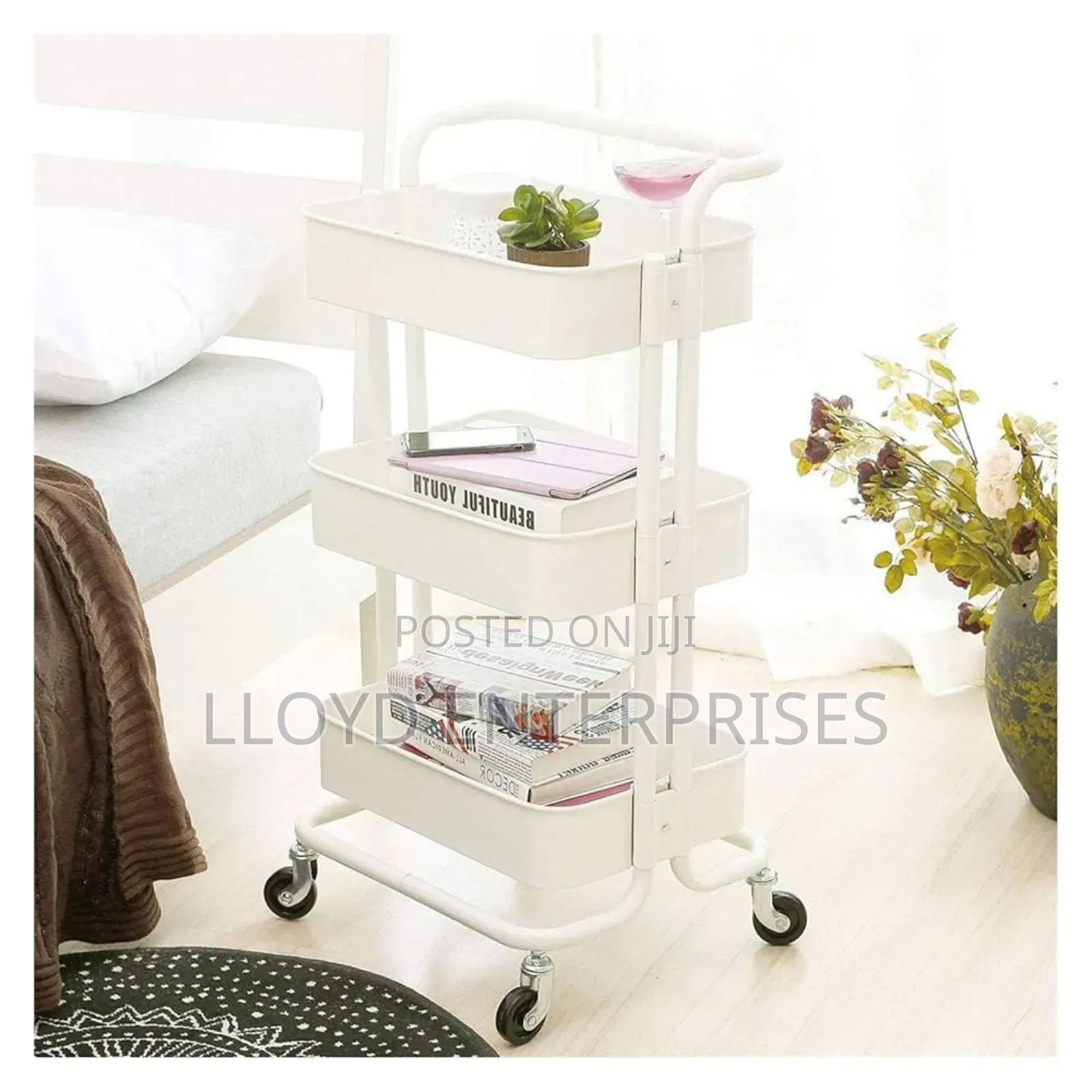 Movable Trolley Rack
