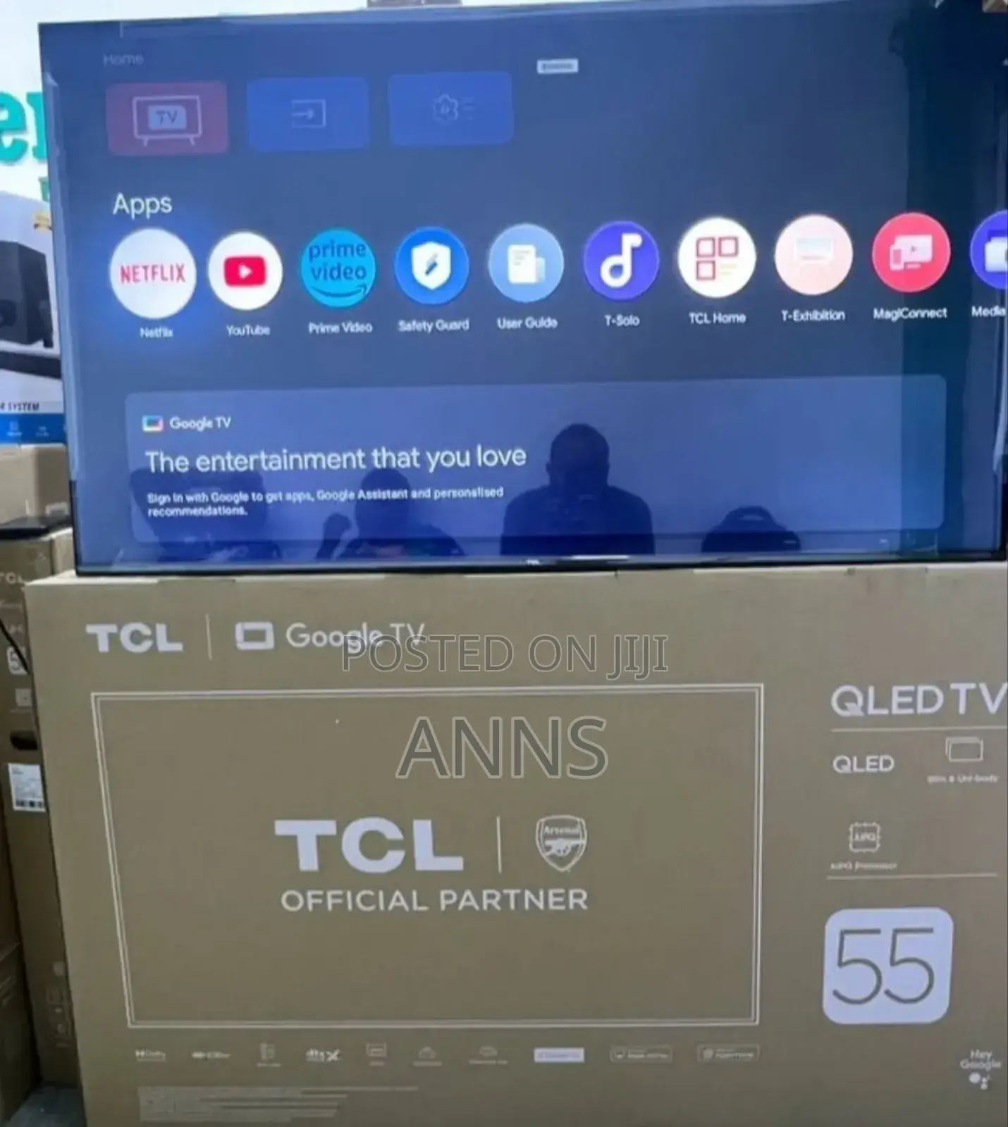 Frameless New Model P635 TCL Goggle Television