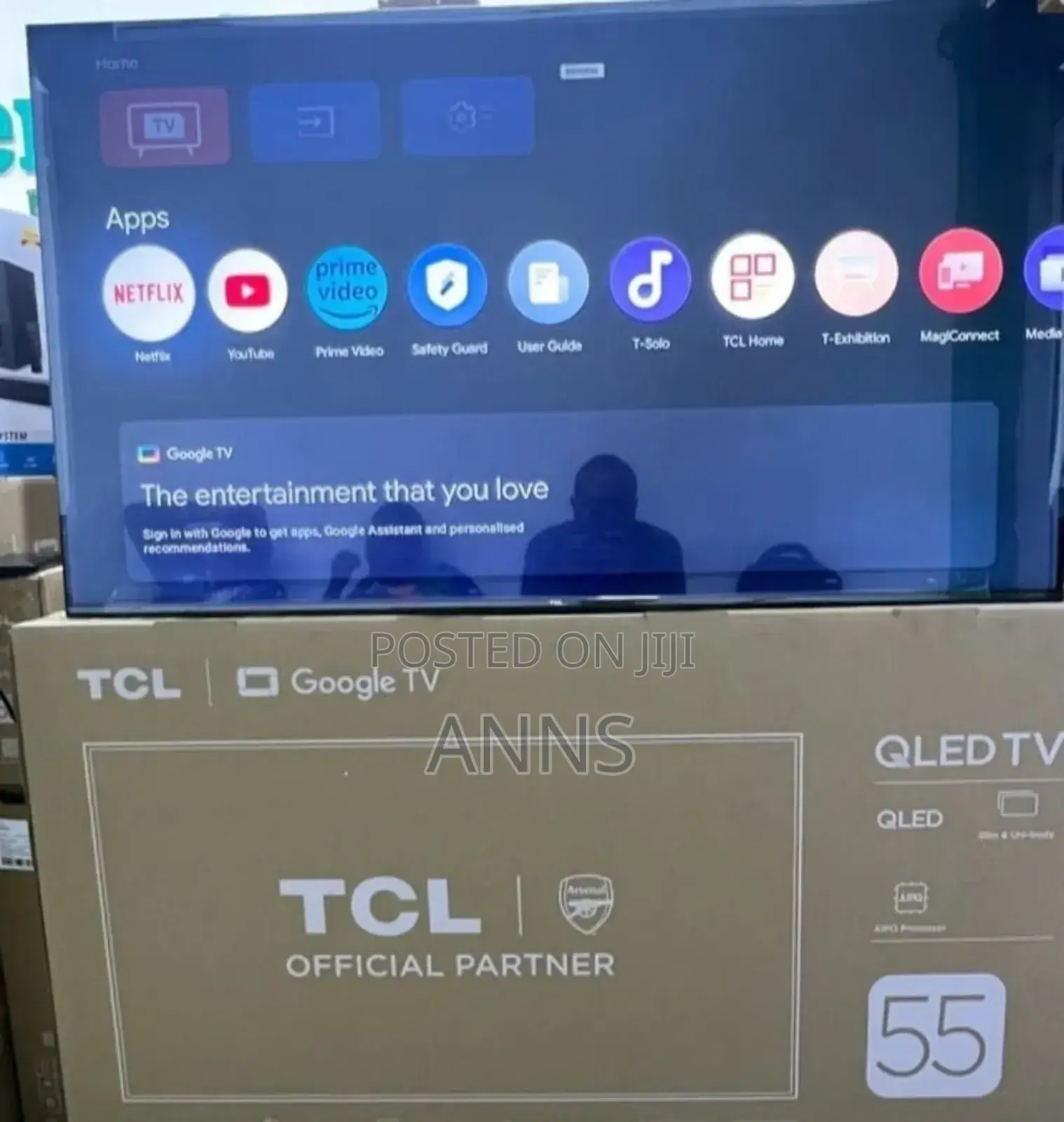 Frameless New Model P635 TCL Goggle Television