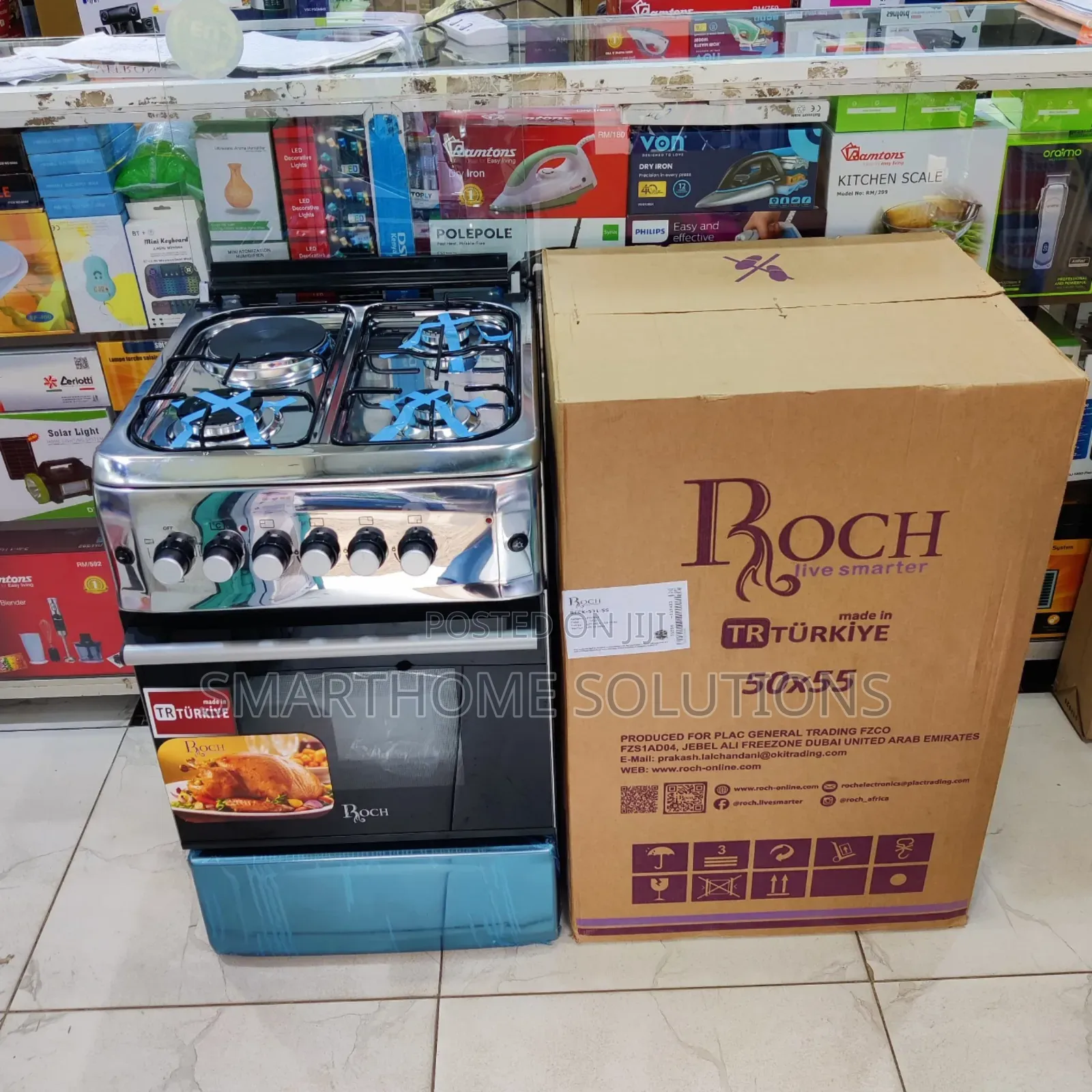 Turkey Roch Black 50*55 Standing 3+1 Cooker