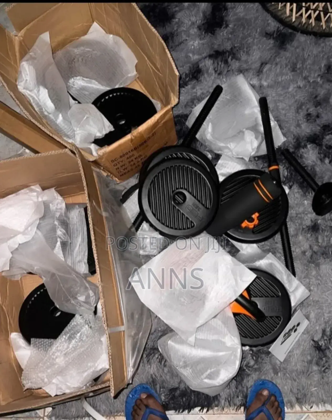 50kgs 6 in 1 Kettlebell Gym Set (Adjustable Set)