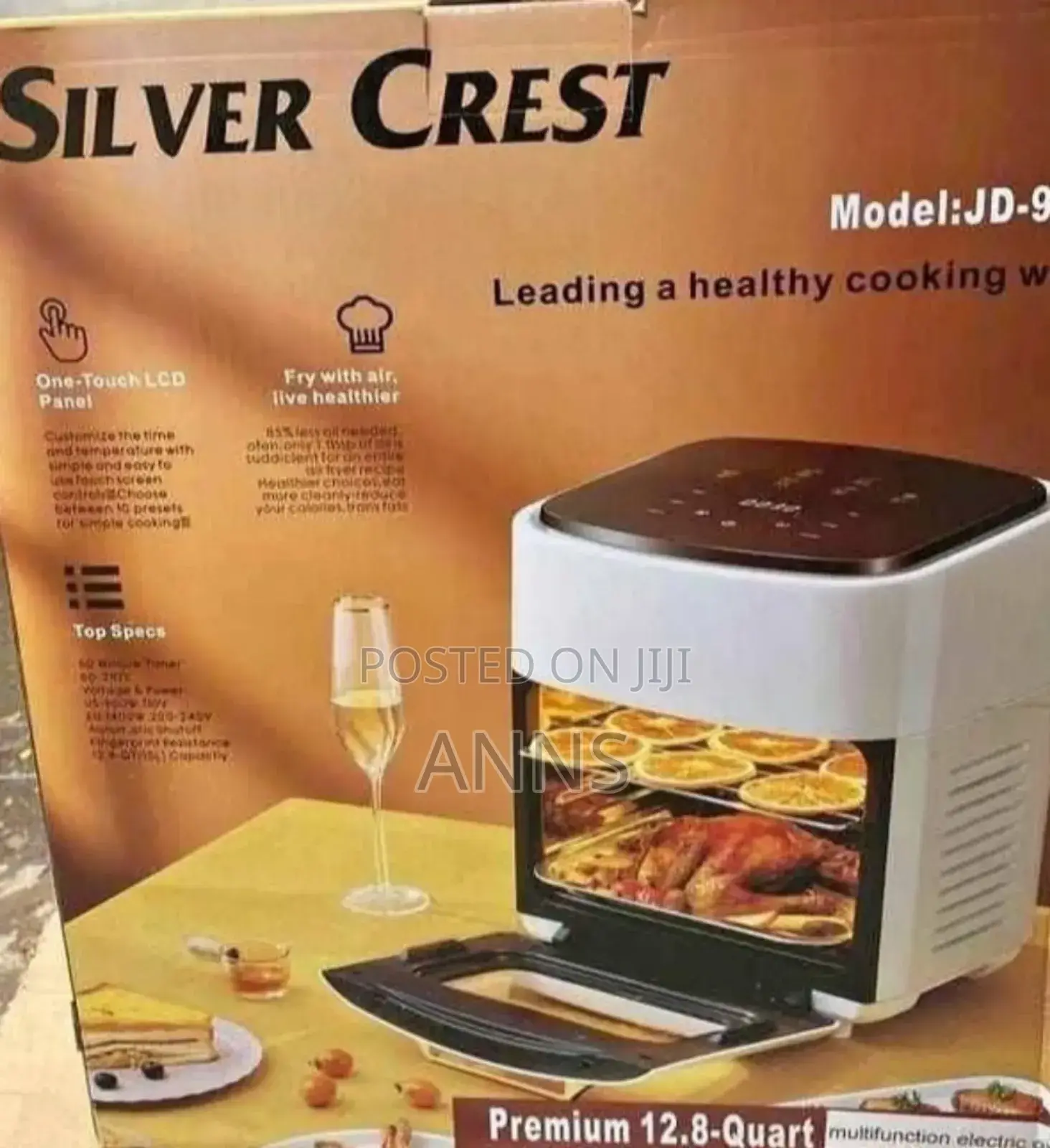 15 Litres Silvercrest Air Fryer (Premium) Jd-393