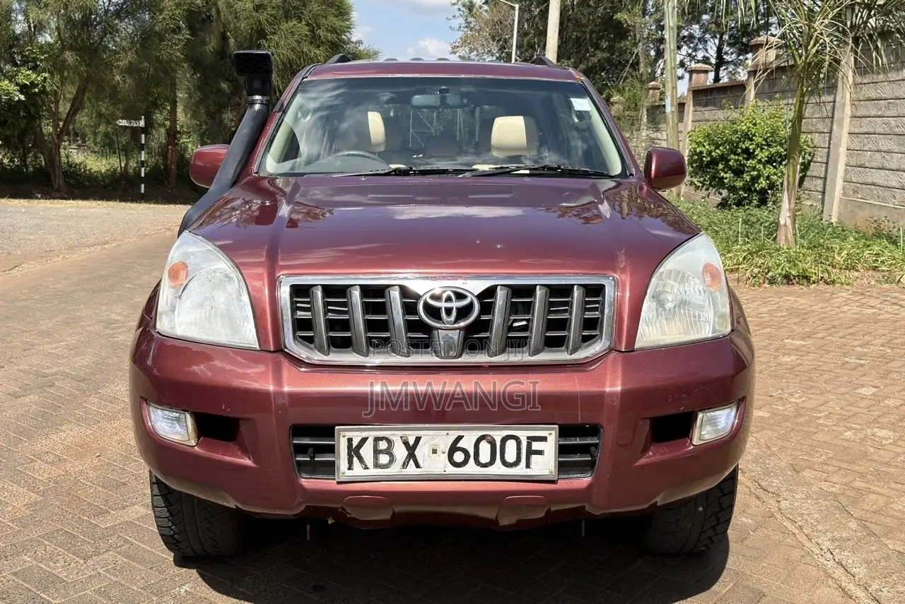 Toyota Land Cruiser Prado 2007 Maroon