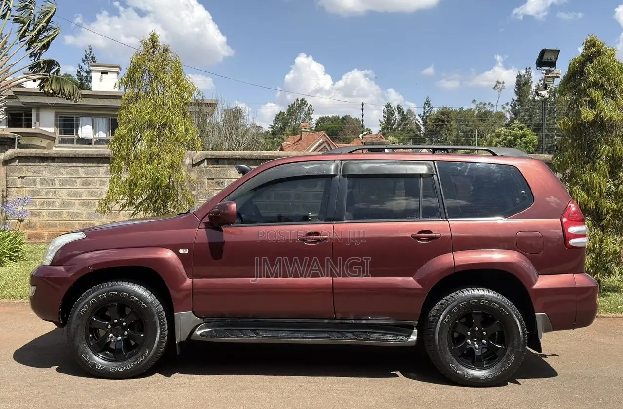 Toyota Land Cruiser Prado 2007 Maroon