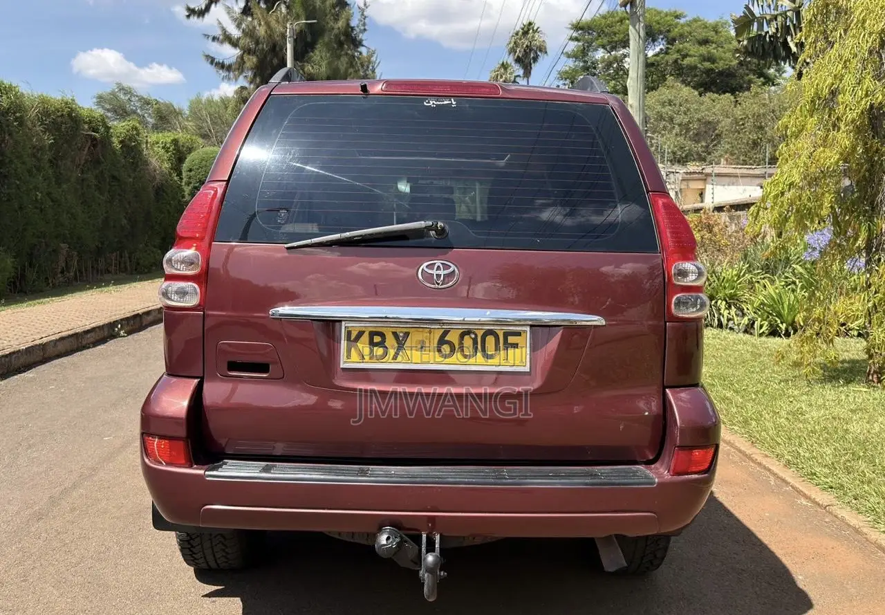 Toyota Land Cruiser Prado 2007 Maroon