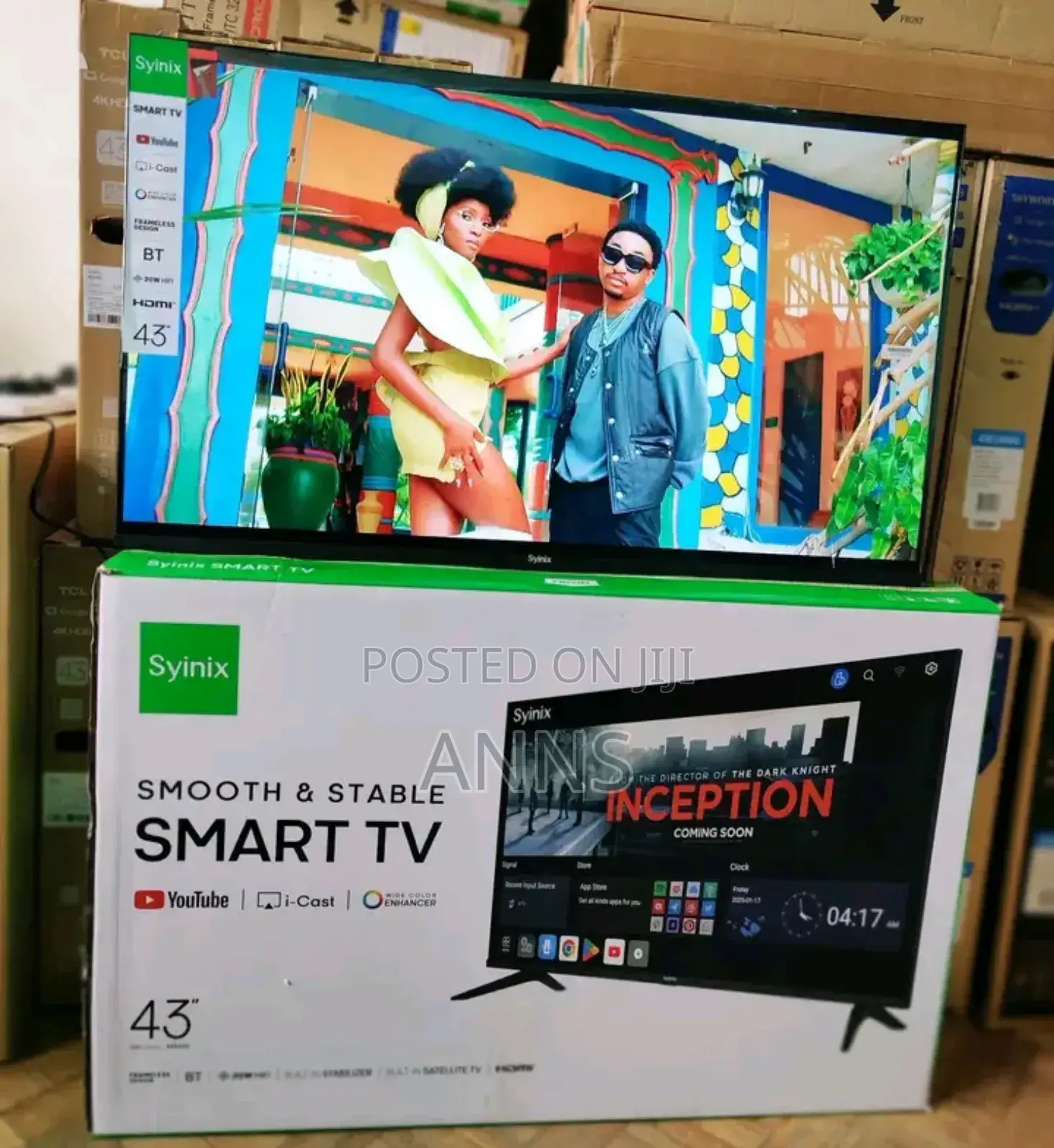 Synix 43 Inch Smart Android Tv 43s65