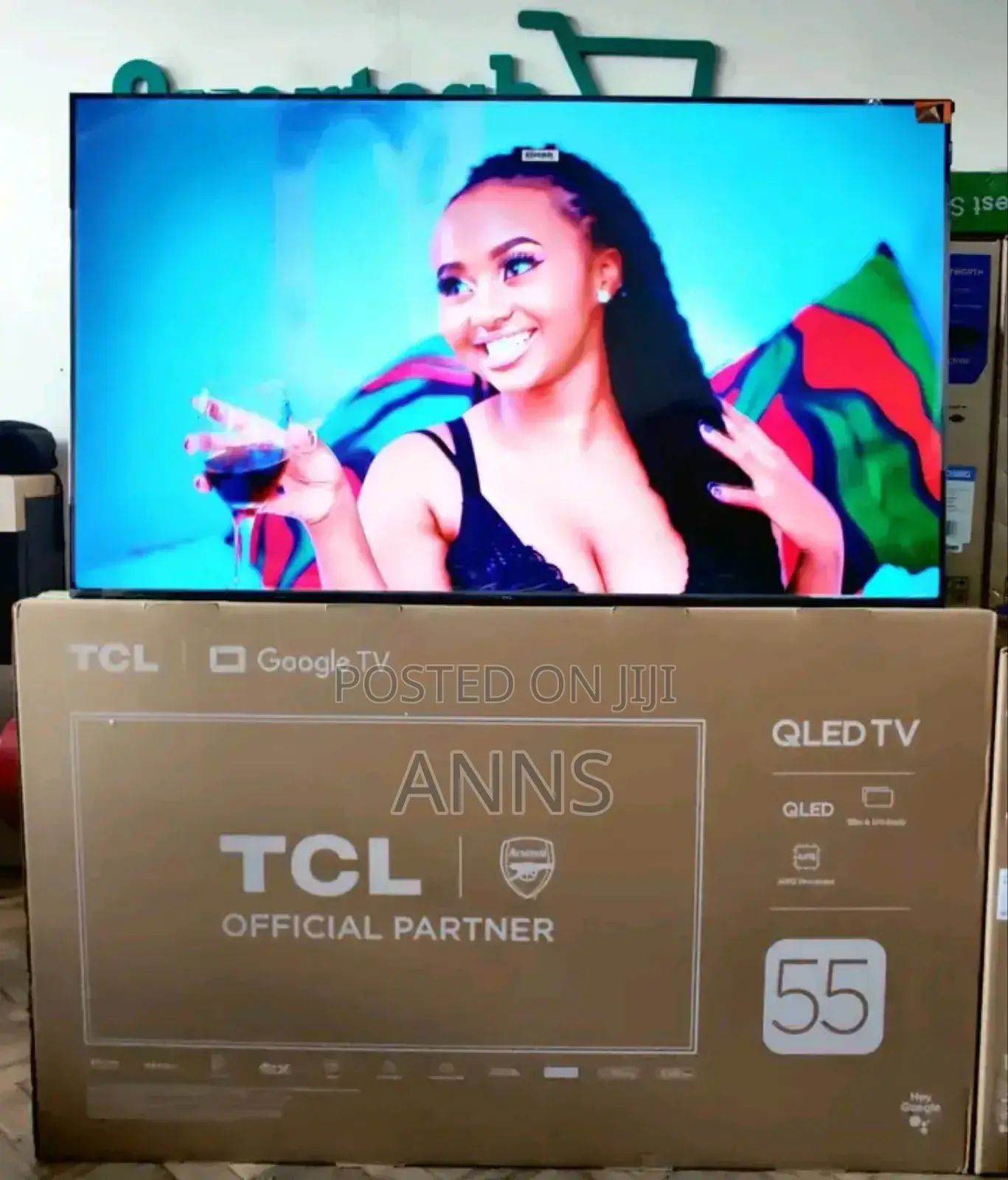 TCL 55p7k 55-Inch Qled Tv 2025 Ultra Hd HDR Google Tv