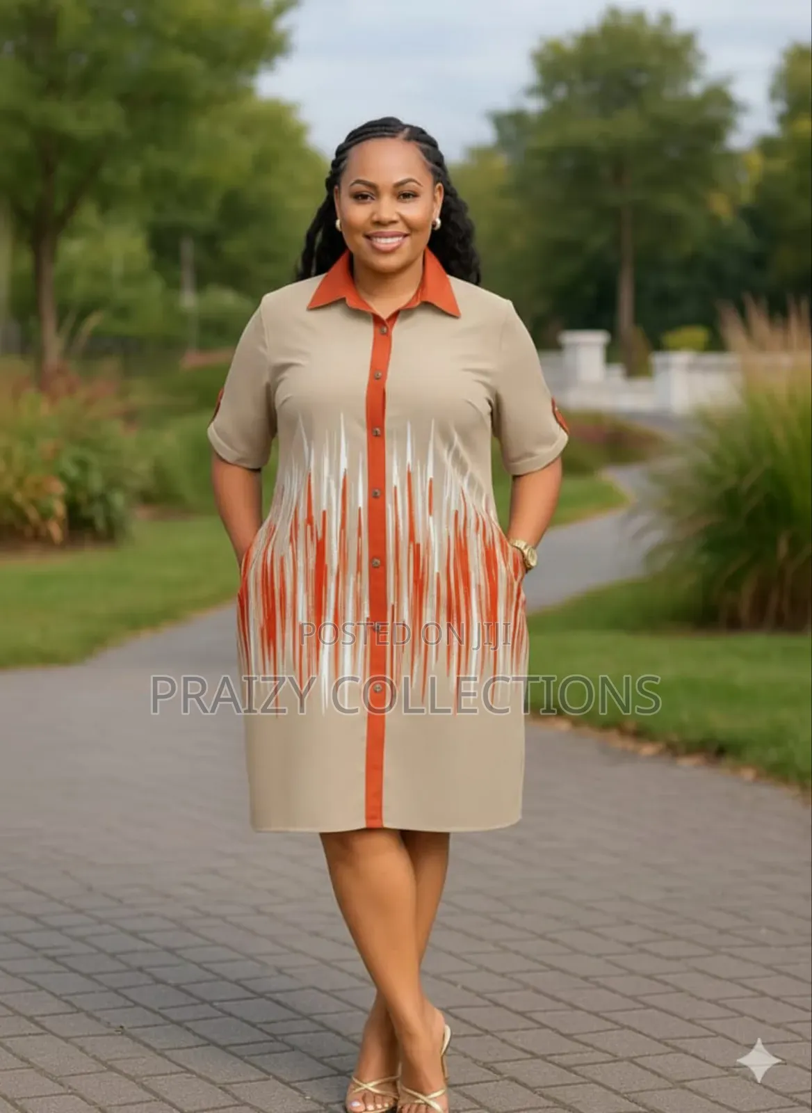 Elegant Shirt Dress
