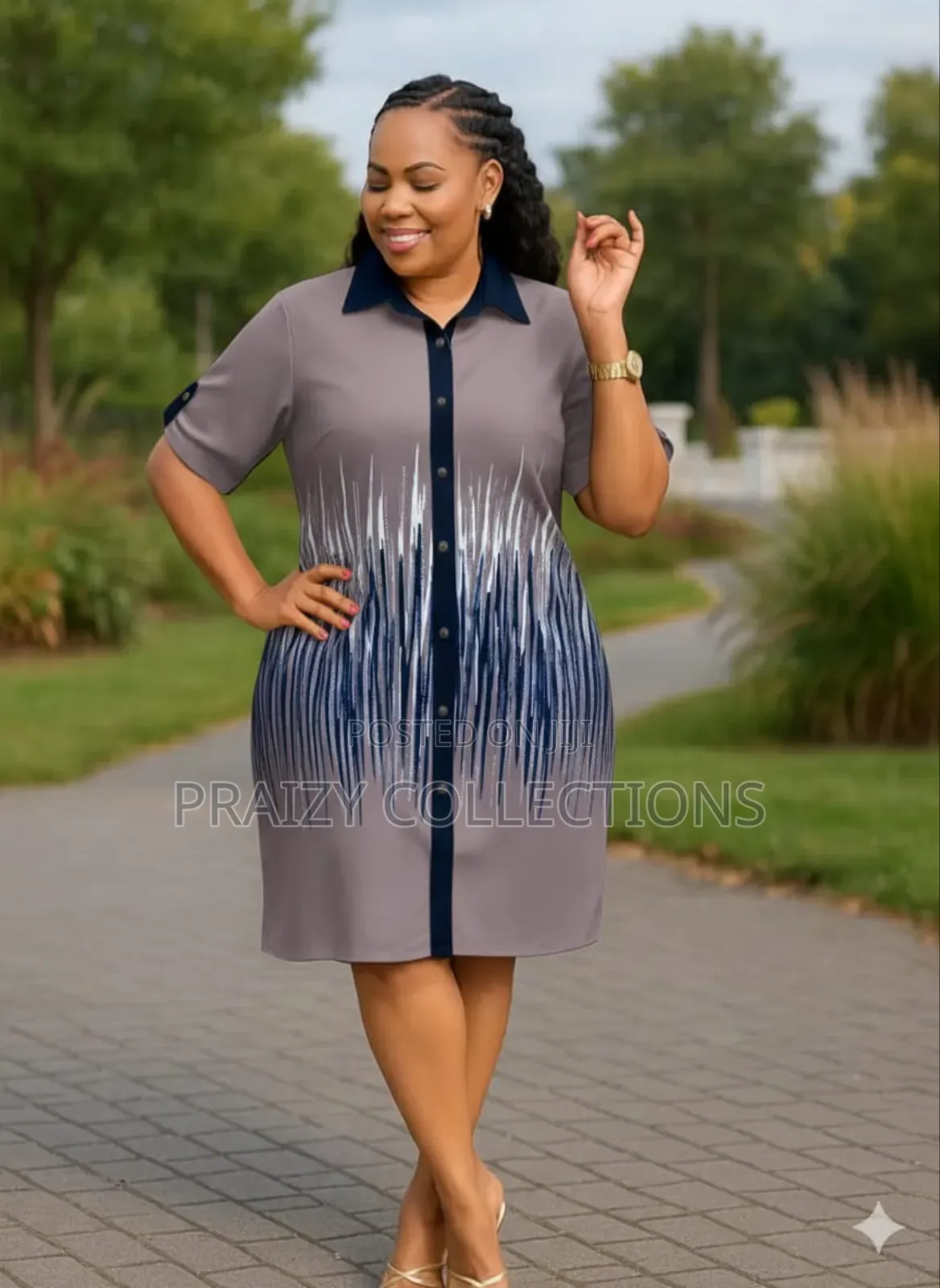 Elegant Shirt Dress