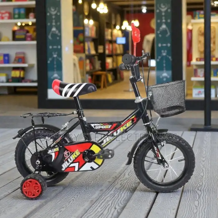 12,14,16 Inch 2–11 Yrs Children Training Wheels Bike With Safety Bell