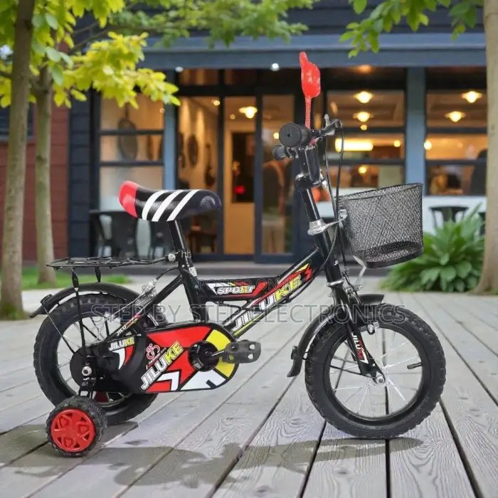 12,14,16 Inch 2–11 Years Children Vibrant Theme Bike With Water Bottle