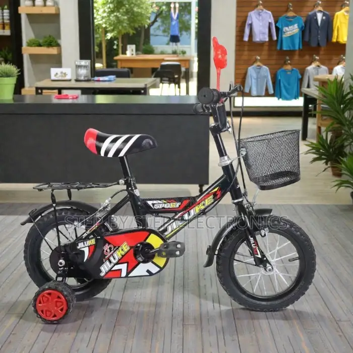 12,14,16 Inch 2–11 Years Kids Sturdy Frame Bike With Double Support