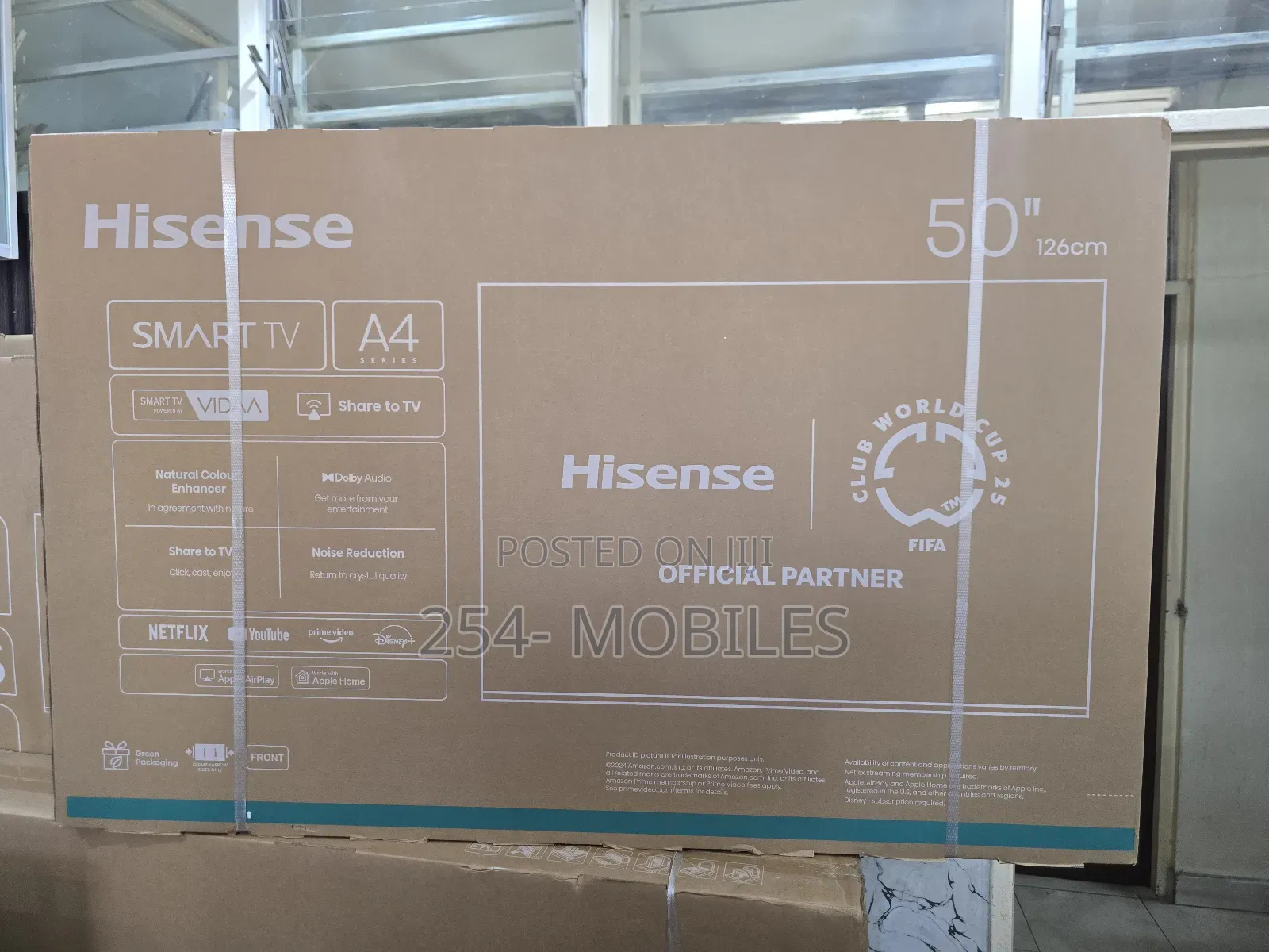 Hisense 50inch A4q Series Full Hd Dled Smart Television (2025 Model)