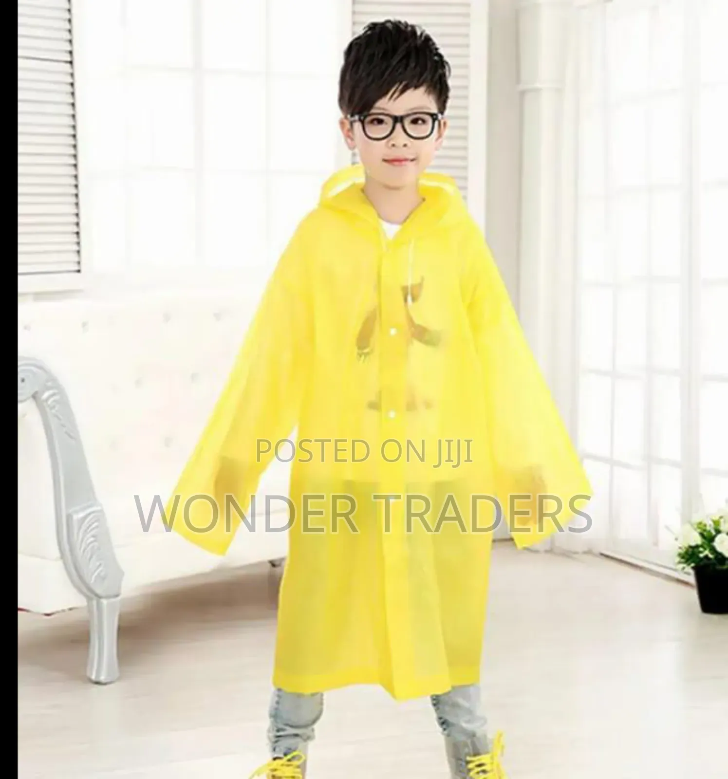 *Unisex Rain Coat/Jacket.
