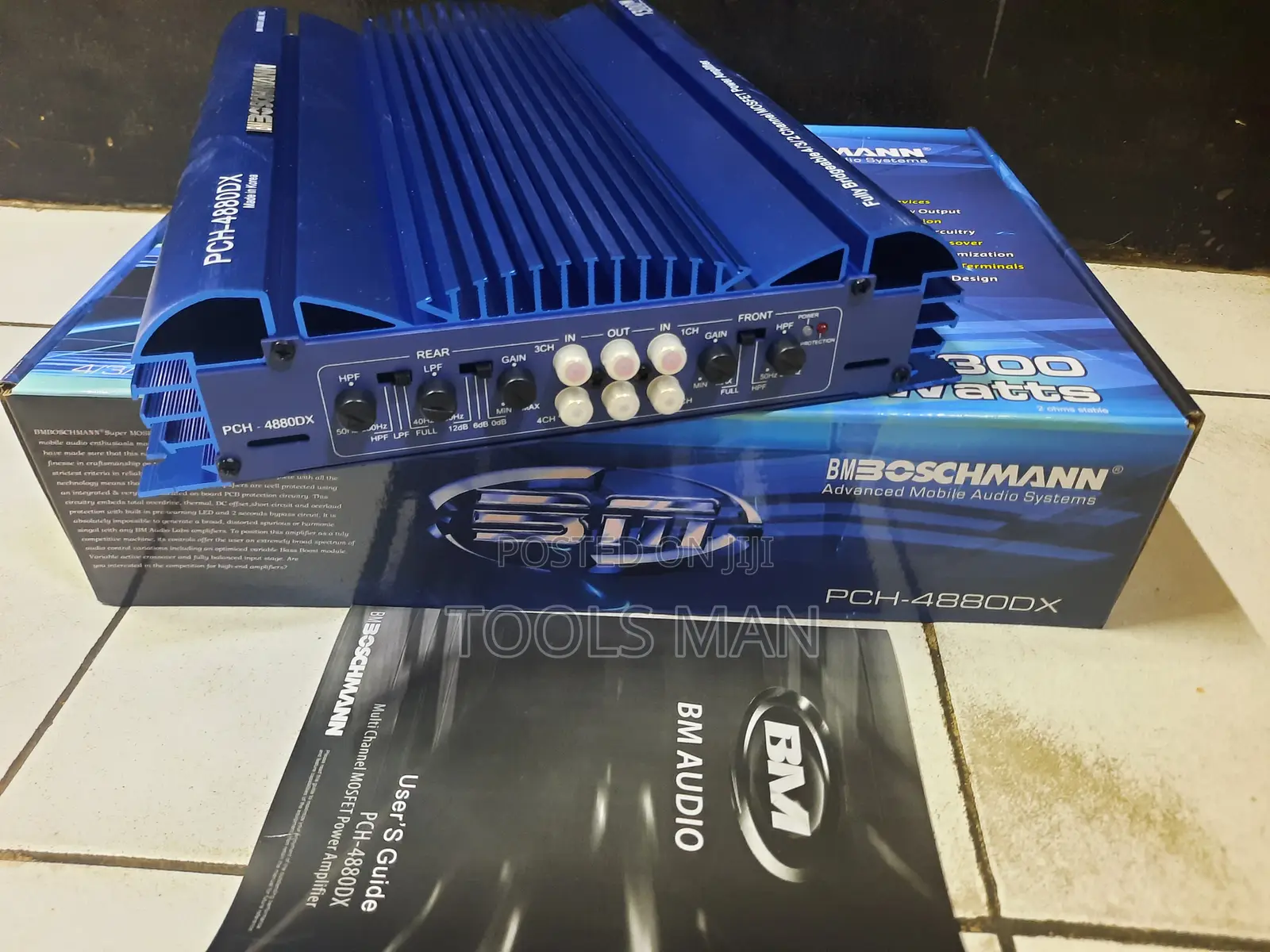 Boschmann PCH-4880dx 1300w 4-Channel Bridgeable Mosfet Car Amplifier
