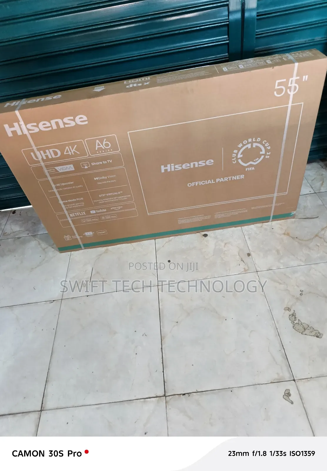 Hisense 55 Smart Vidaa Frameless With Bluetooth