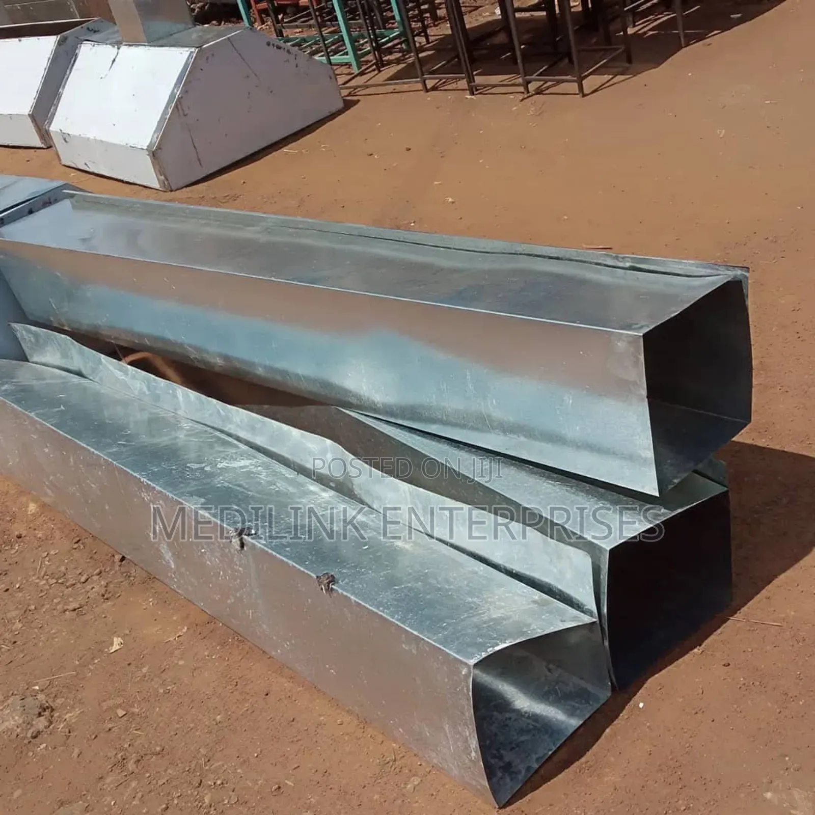 Hood Installation Ducting Pipe