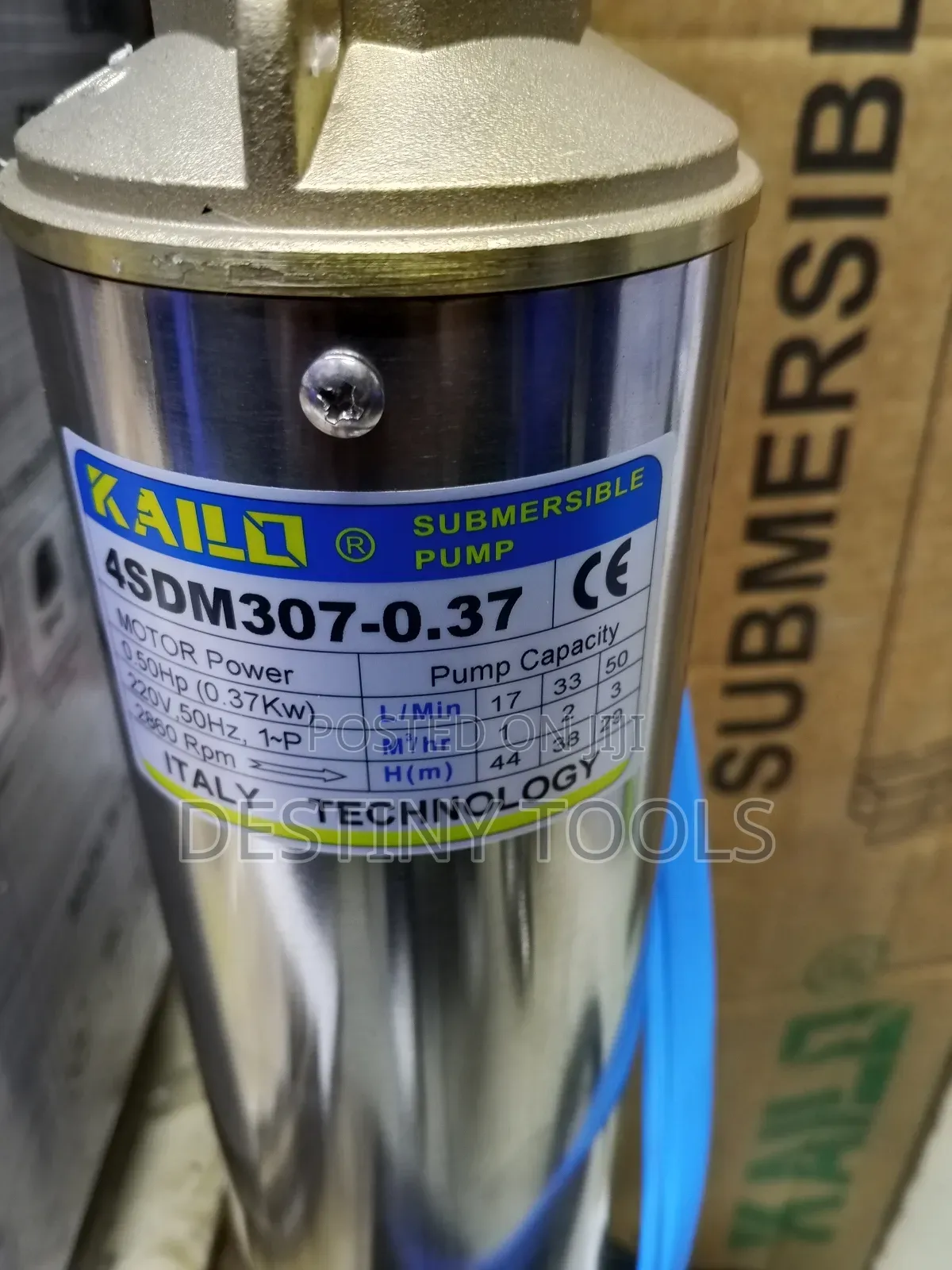 Kailo Submersible Water Pump 0.5hp