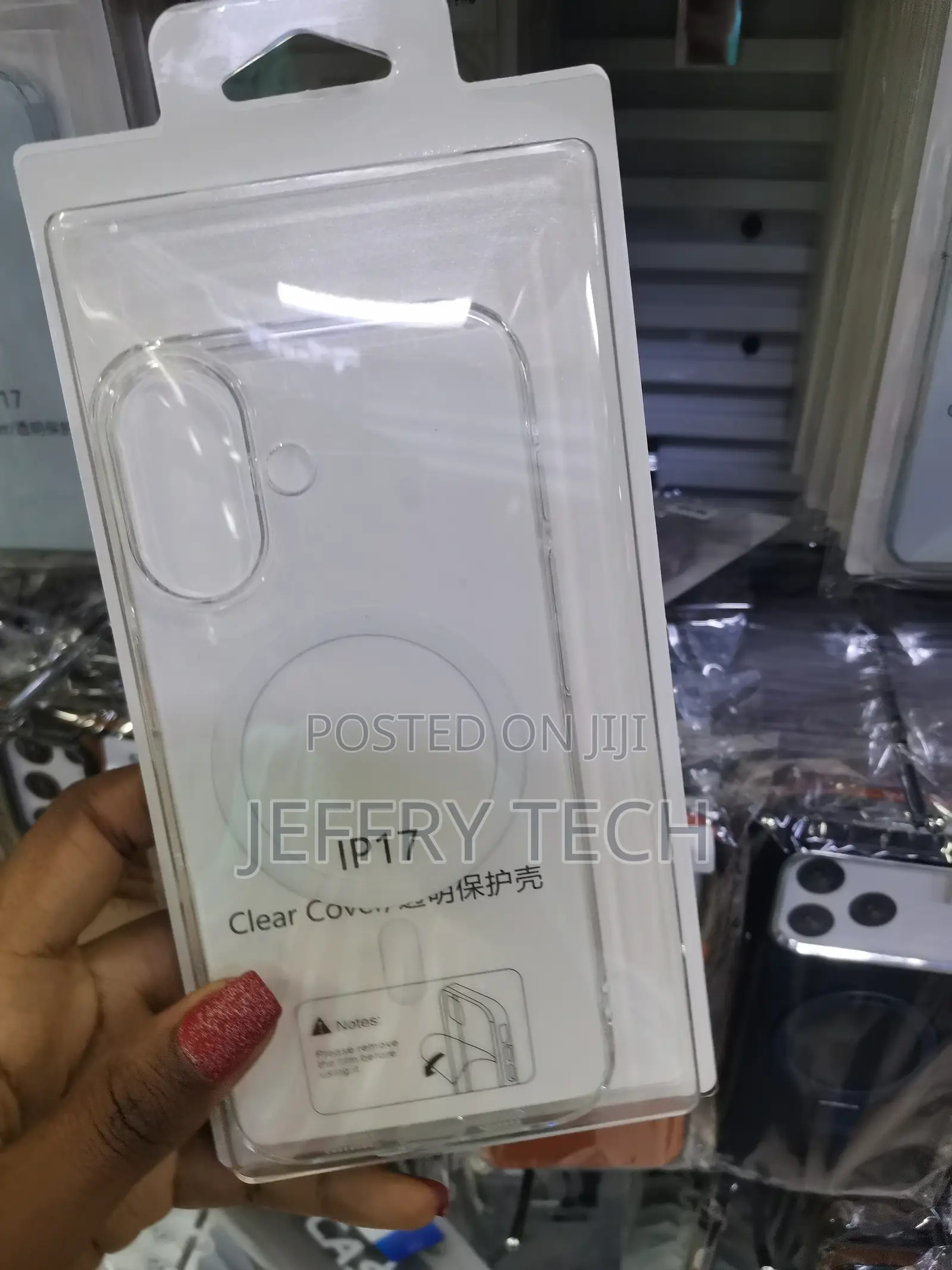 Canial Apple iPhone 17 Clear Case Compatible With Magsafe