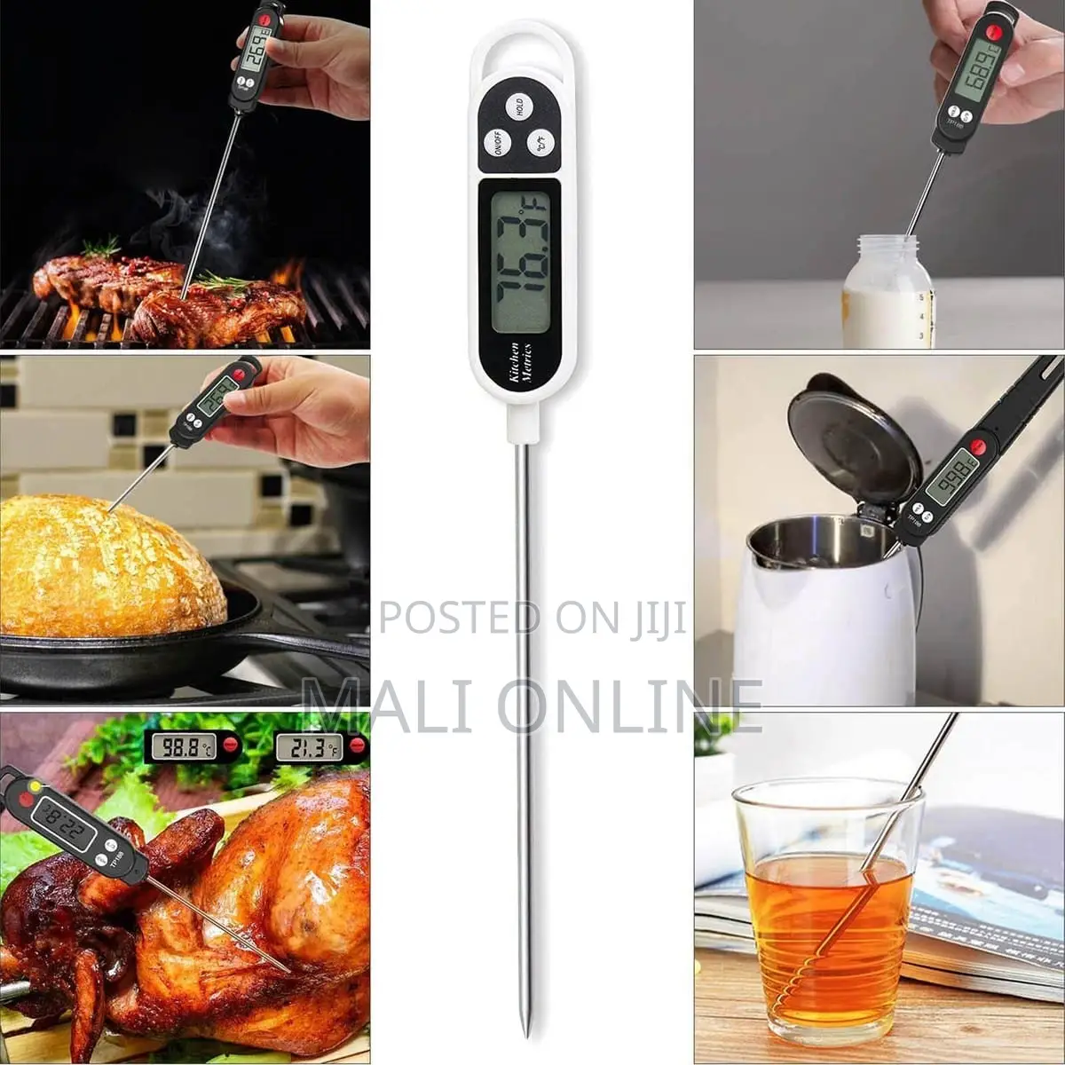 Digital Kitchen Food Thermometer Tp300 Probe Thermometer