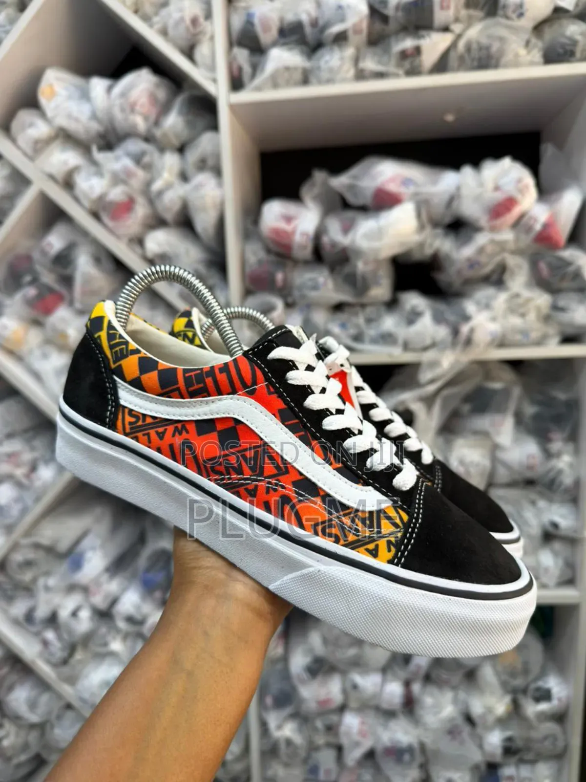Unisex Multicolor Skater Vans Size 37-45