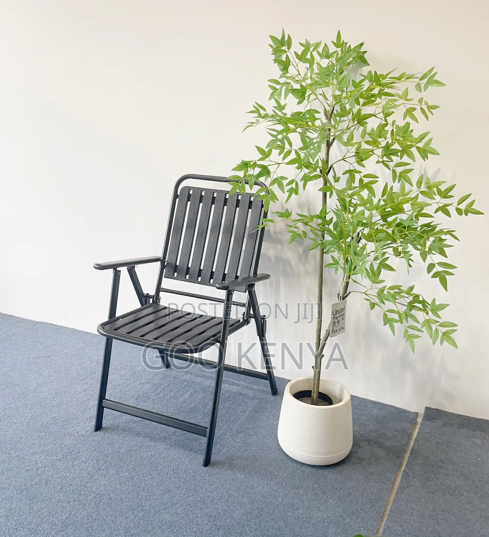 Home Chair; High-Quality Outdoor Metal Chair- Foldable for Garden