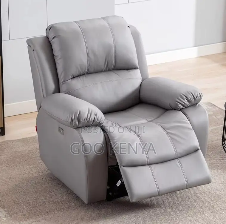 Home Sofa; Elegant Reclining Sofa Chair With Swivel and Rocking Motion