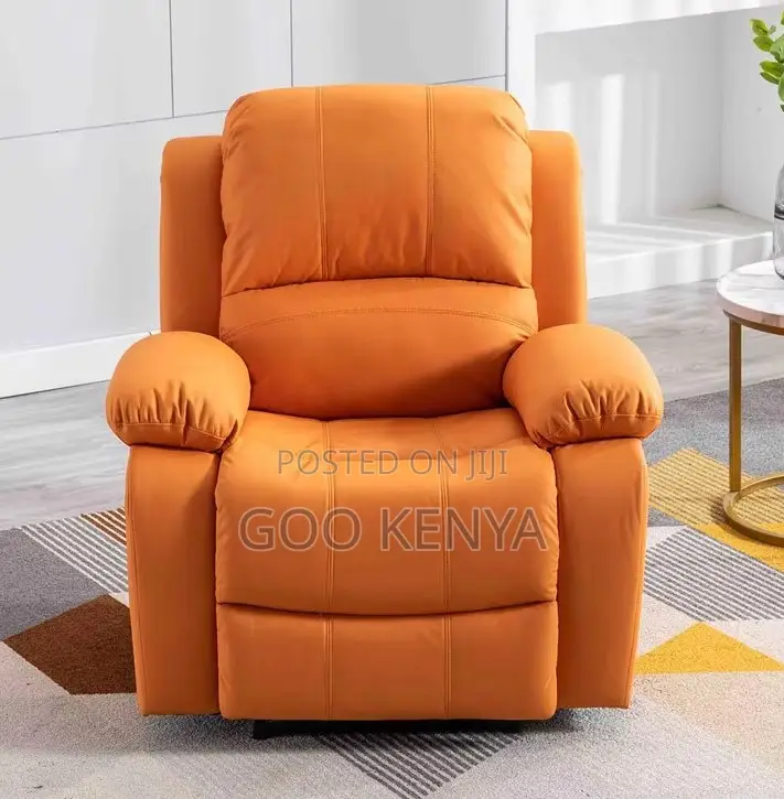 Home Sofa; Elegant Reclining Sofa Chair With Swivel and Rocking Motion