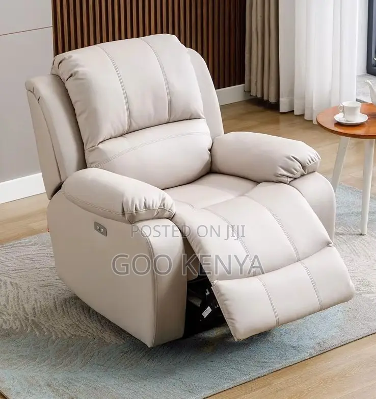 Home Sofa; Elegant Reclining Sofa Chair With Swivel and Rocking Motion