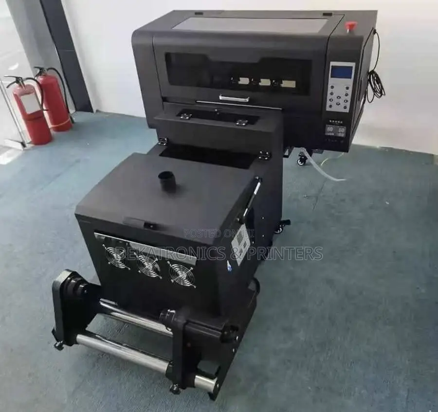 Automatic Grade 30cm DTF Printer With 2pcs Epson Xp600 Heads