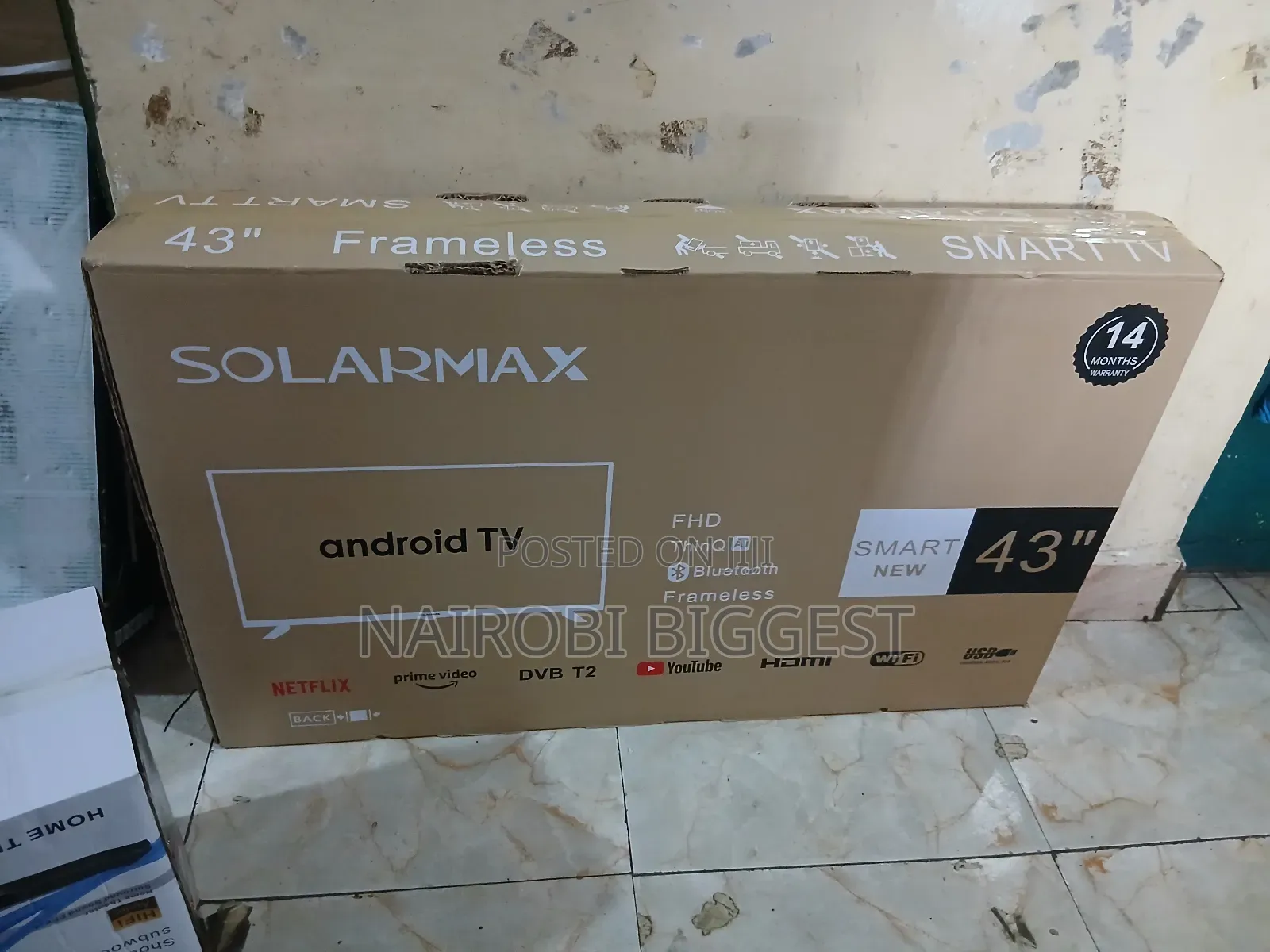 Solomax 43" Smart Television