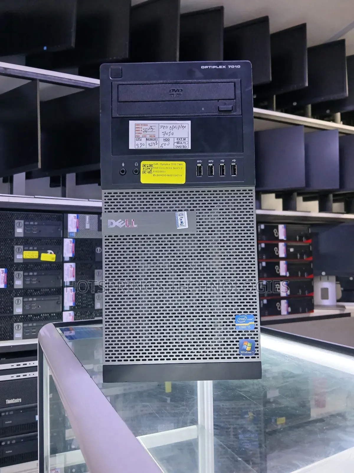 Dell Optiplex 7010 Tower Plus 8GB Intel Core I5 HDD 500GB