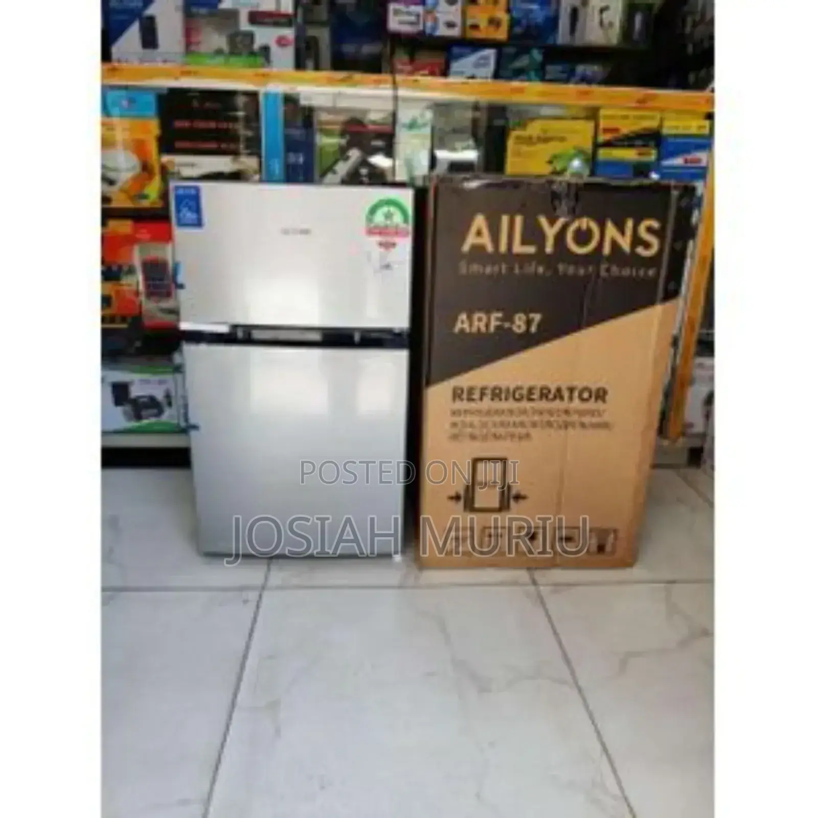 Ailyons Arf-87 90l Double Door Fridge+(1yr Warranty)