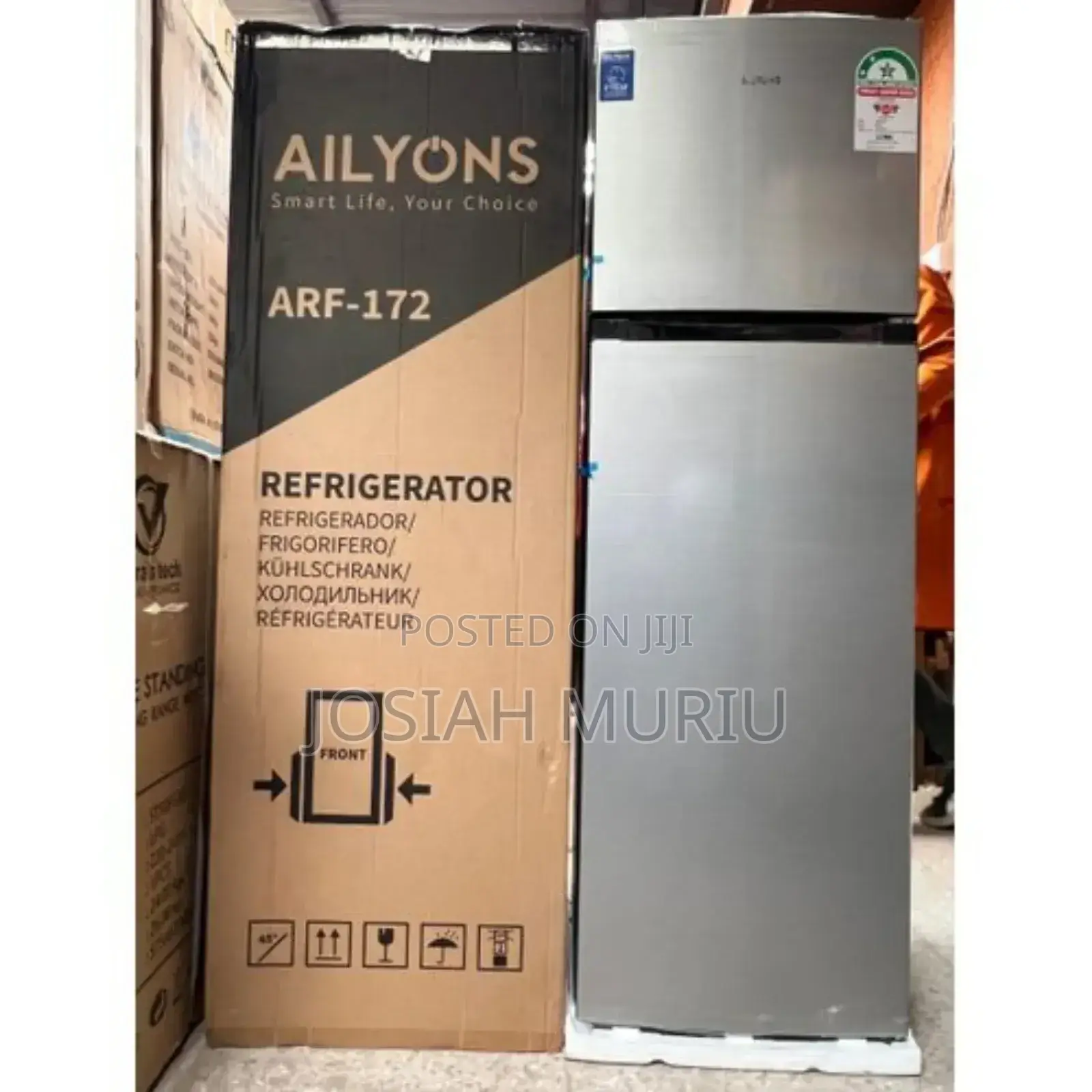 Arf-172 Ailyons 168litres Double Door Refrigerator