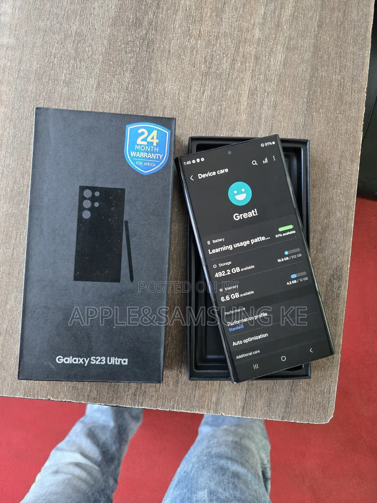 Samsung Galaxy S23 Ultra 512 GB Black