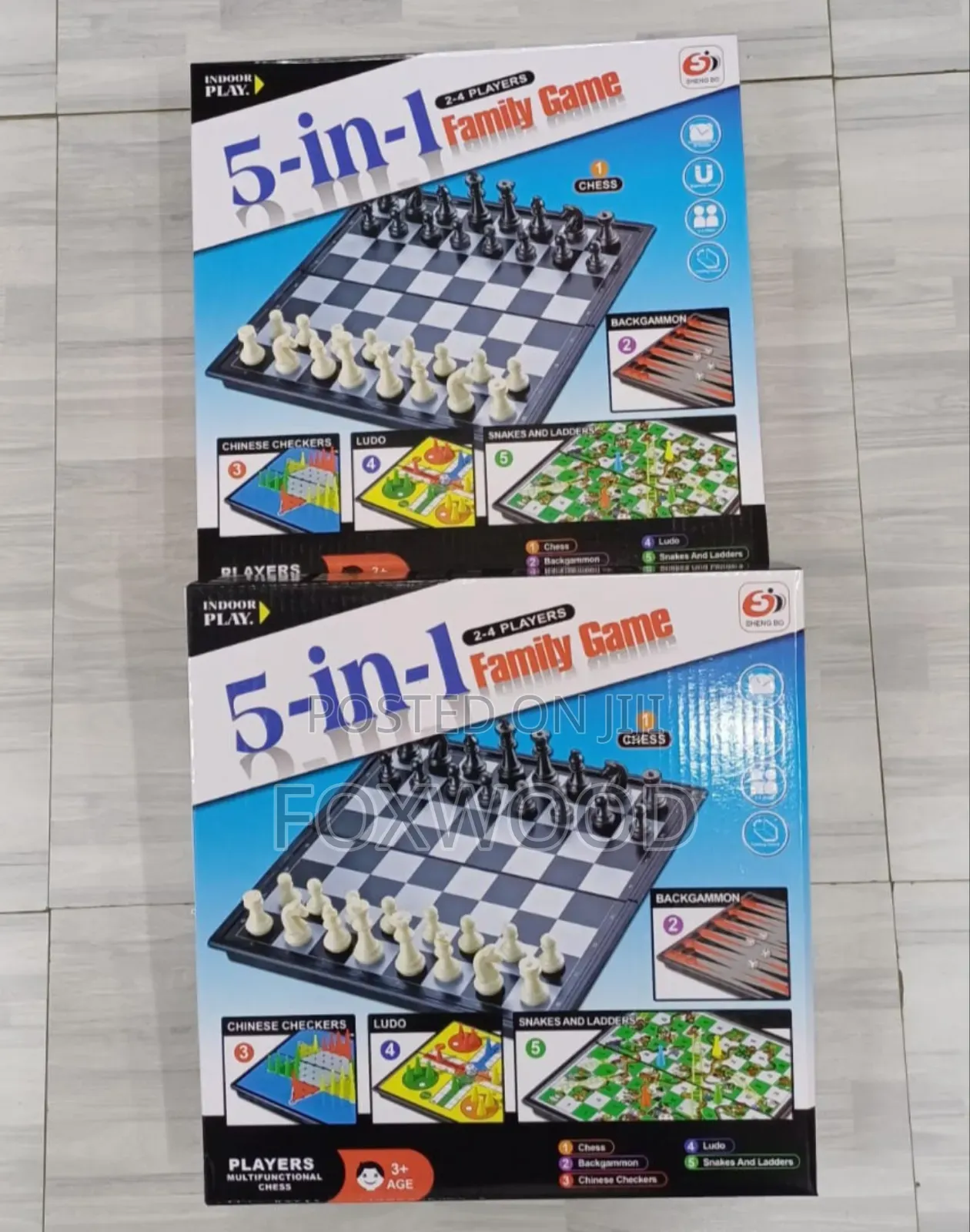 5-in-1 Family Game
