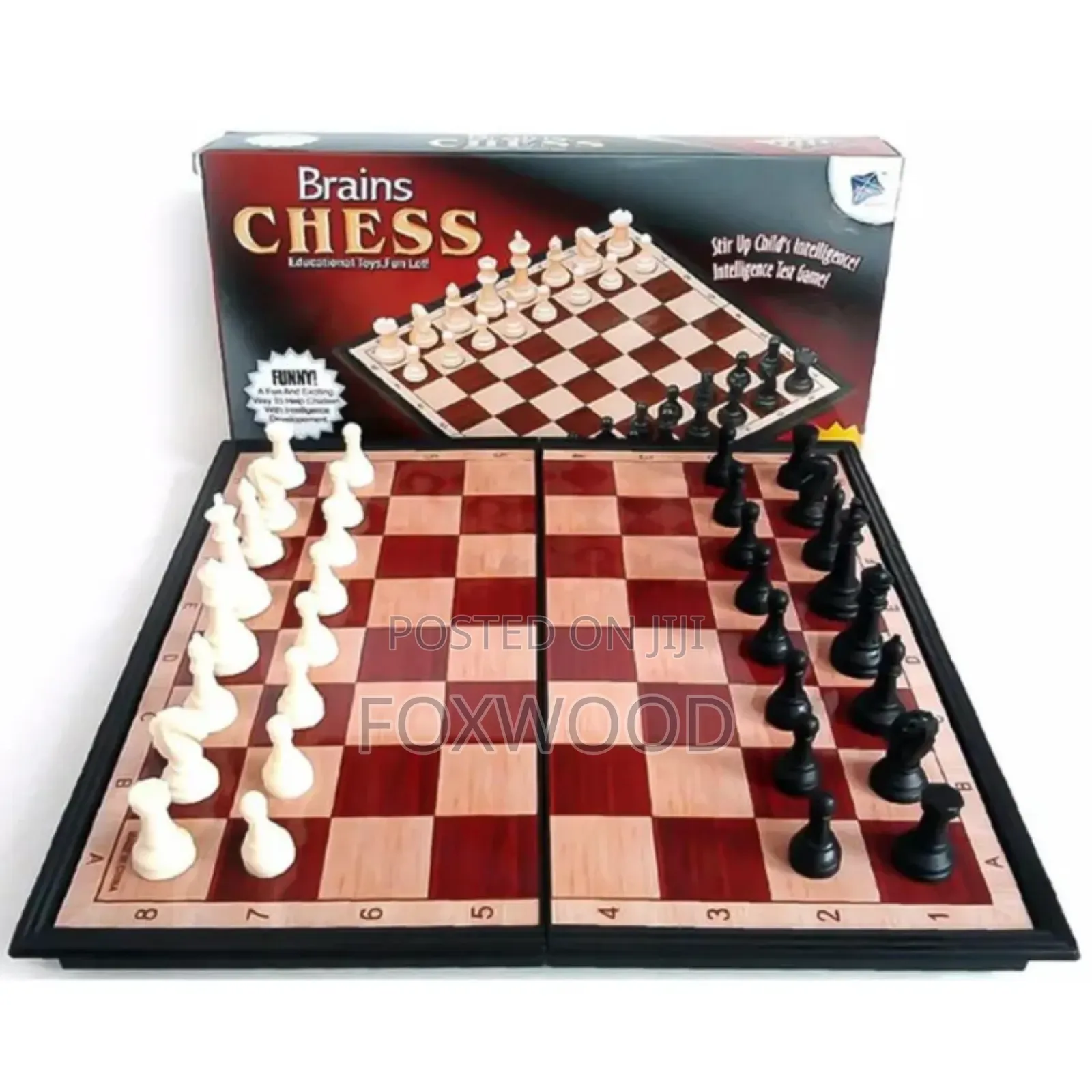 Brains Chess - Magnetic Board Game Xl