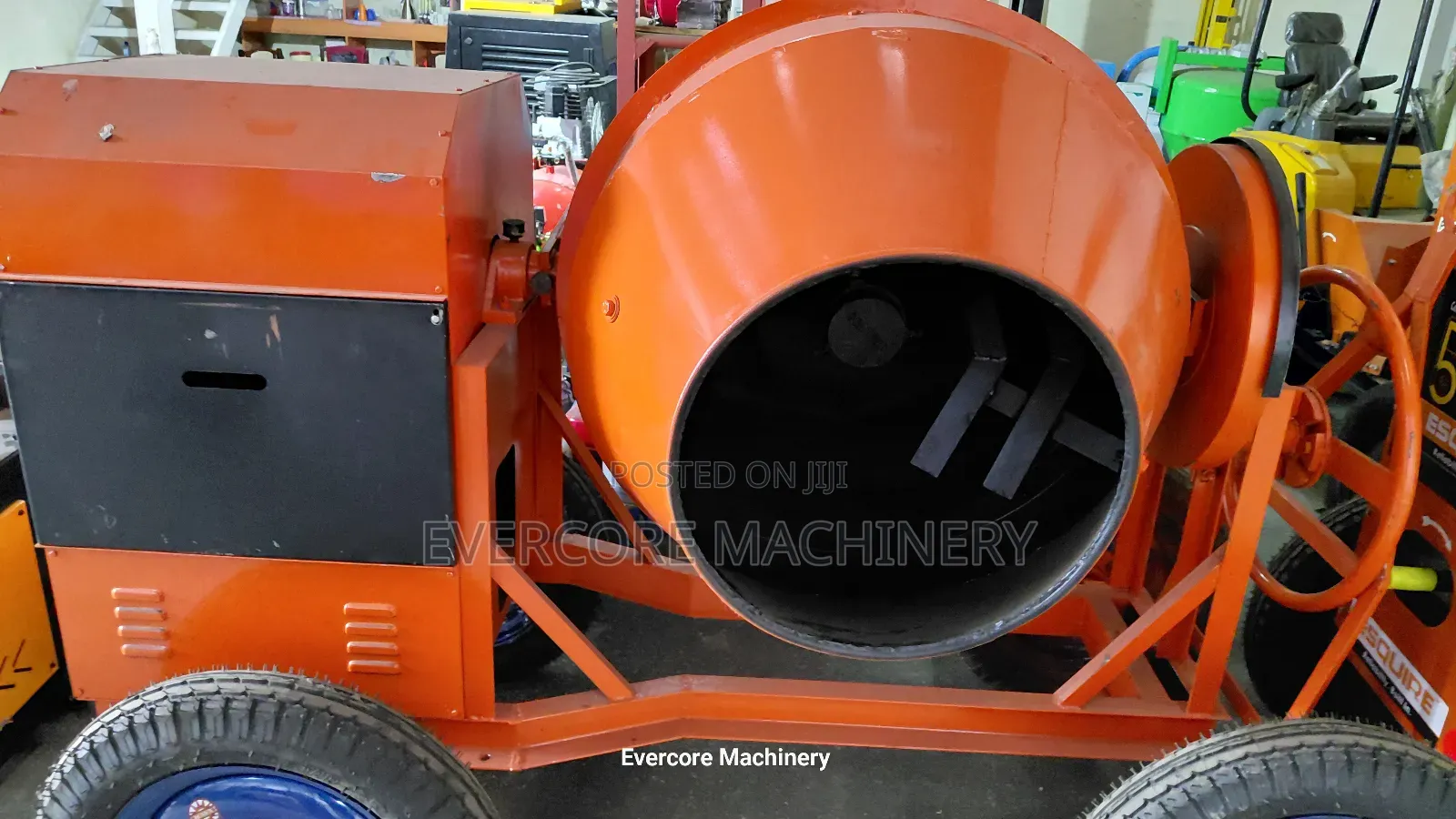 Commeracial Diesel Indian Concrete Mixer 500litres Capacity.