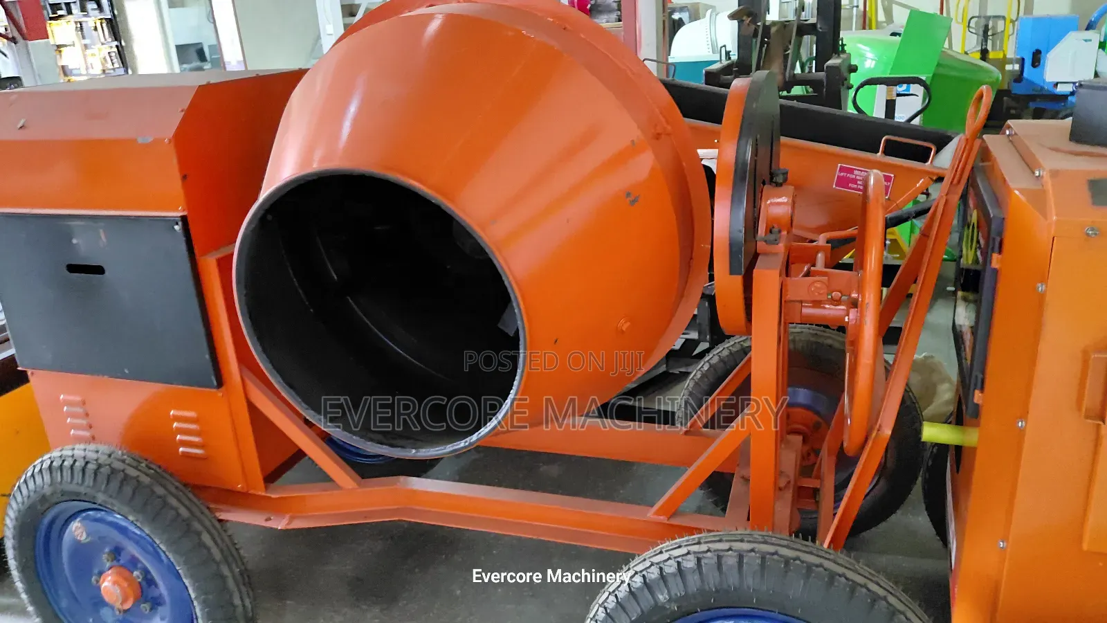 Commeracial Diesel Indian Concrete Mixer 500litres Capacity.