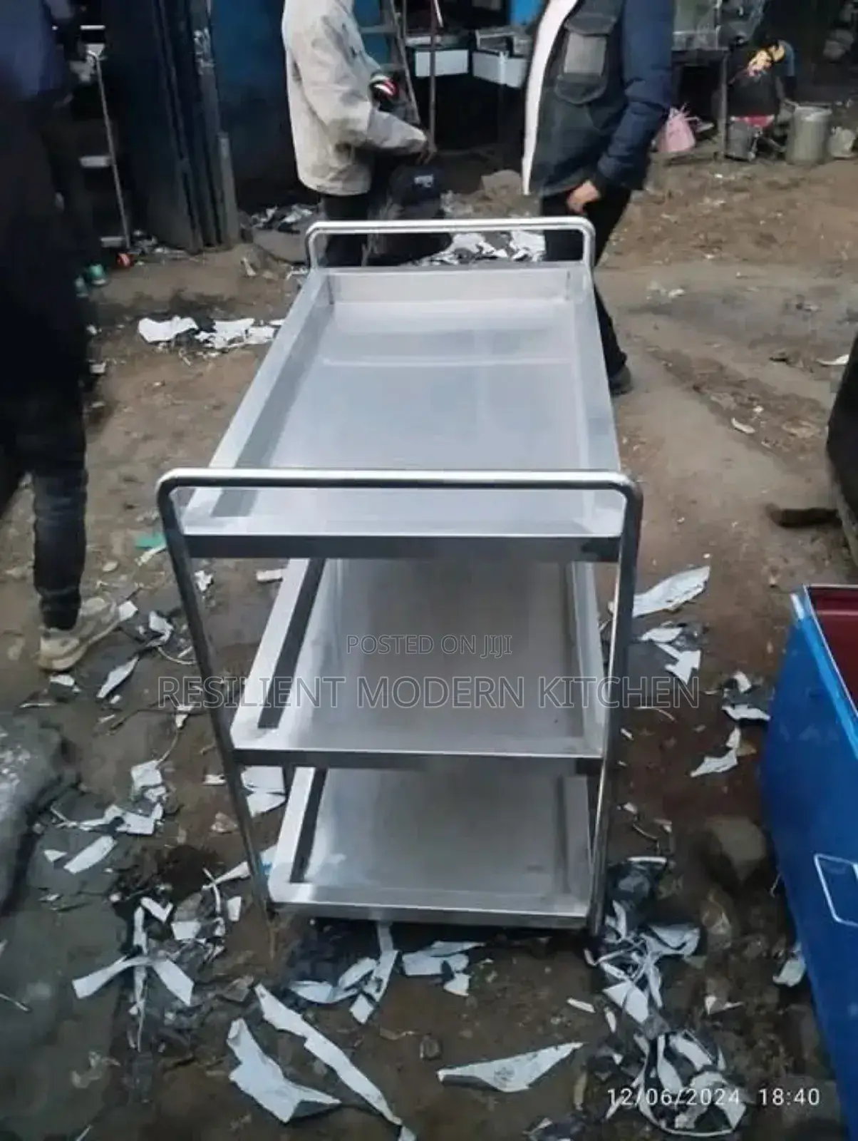Stainless Steel Trolley