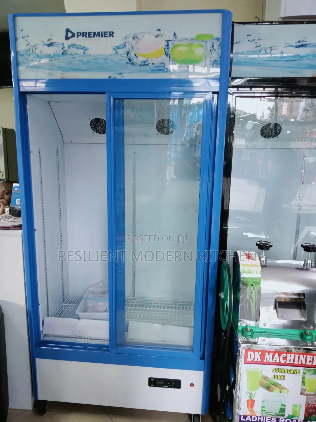 2 Door Display Fridge
