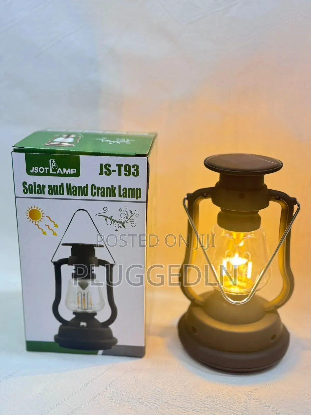 Jsot Camp Js-T93 Solar and Hand Crank Lamp.