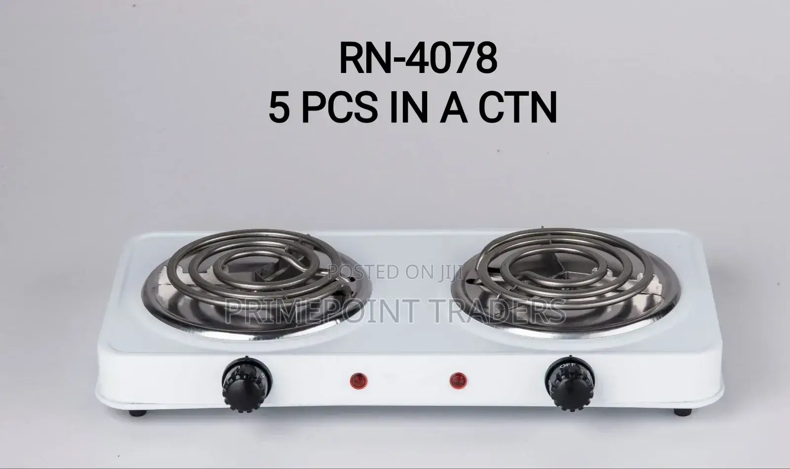 3. Rashnik Double Coil Hot Plate – Your Reliable Portable Cooking