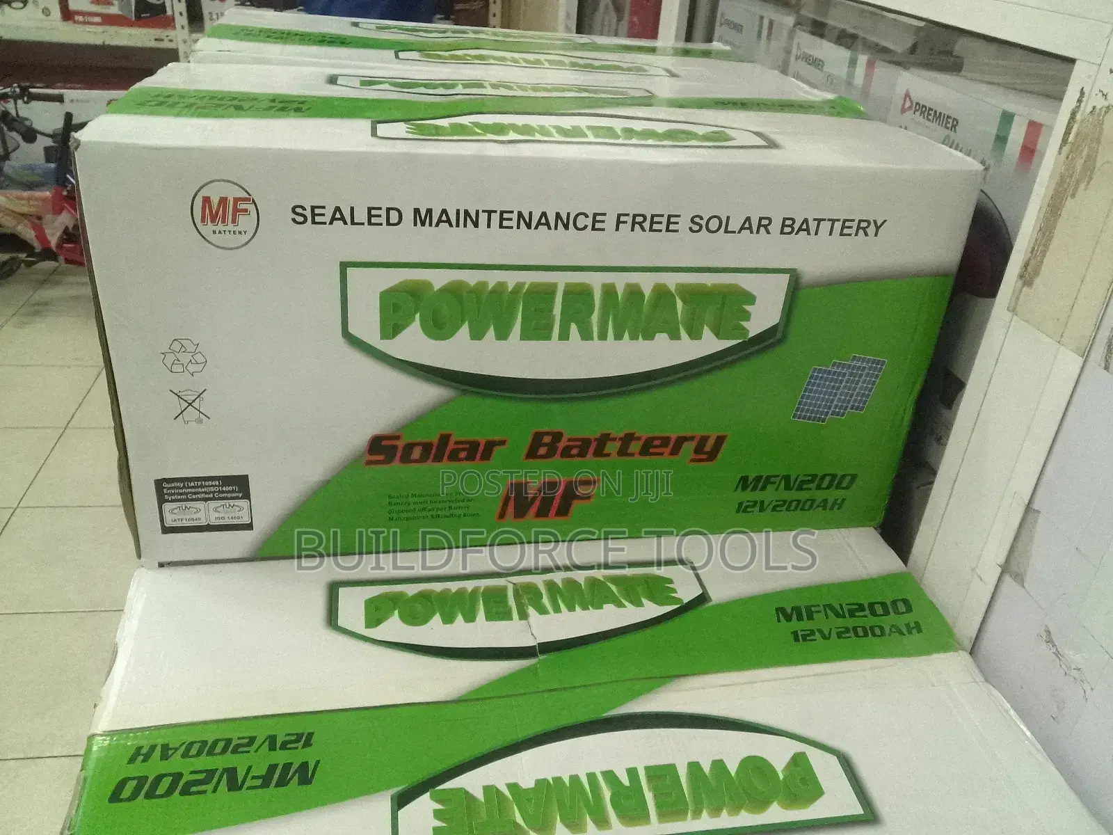 Powermate 200ah Gel Battery Heavy Duty